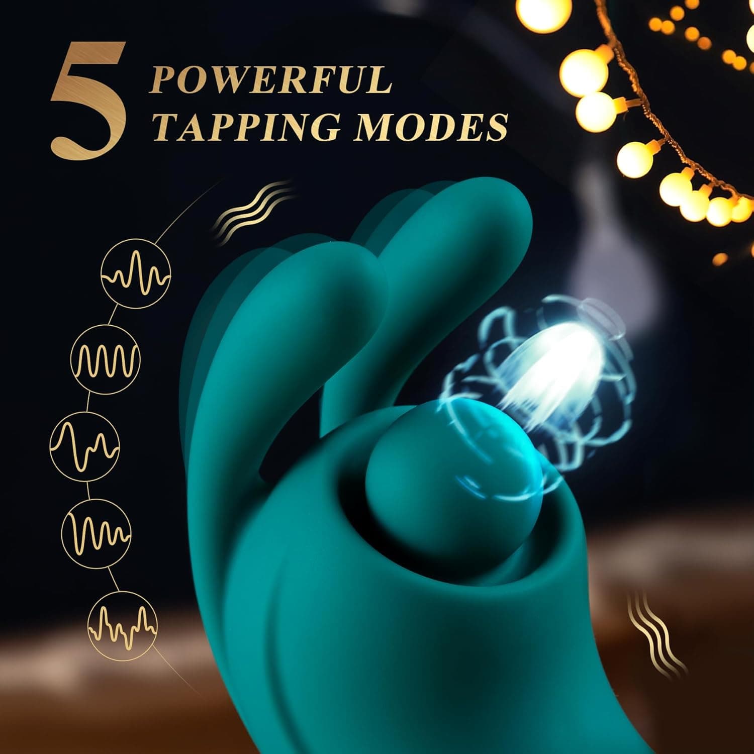 Kaninchen Feuer Sex Toys für Frauen - BEBEBEER Klitoral Vibrator G Spot Thrusting Dildo Anal Beads mit Schnell Heizen &amp; 5*10*7 Thrust Vibration - Erwachsene Sex Spielzeug Personal Massagegerät Wand