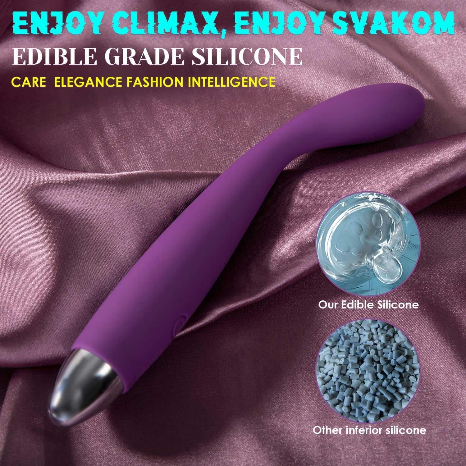SVAKOM COCO Vibratoren für Sie,8 Sekunden zum Orgasmus,Dildo Erotik Sexspielzeug für Paare und Frauen,Vibrator mit Stoßfunktion,Klitoris G-Punkt Stimulator,Analvibrator