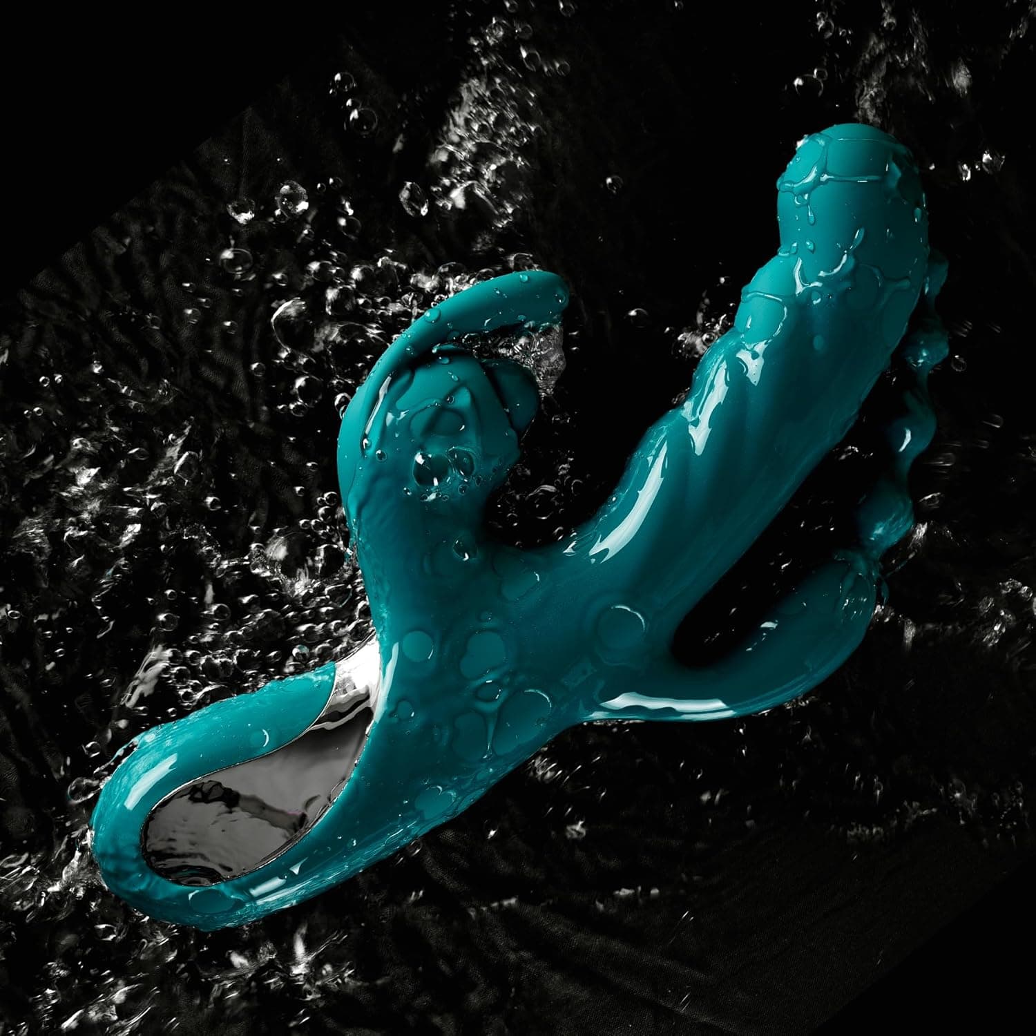 Kaninchen Feuer Sex Toys für Frauen - BEBEBEER Klitoral Vibrator G Spot Thrusting Dildo Anal Beads mit Schnell Heizen &amp; 5*10*7 Thrust Vibration - Erwachsene Sex Spielzeug Personal Massagegerät Wand