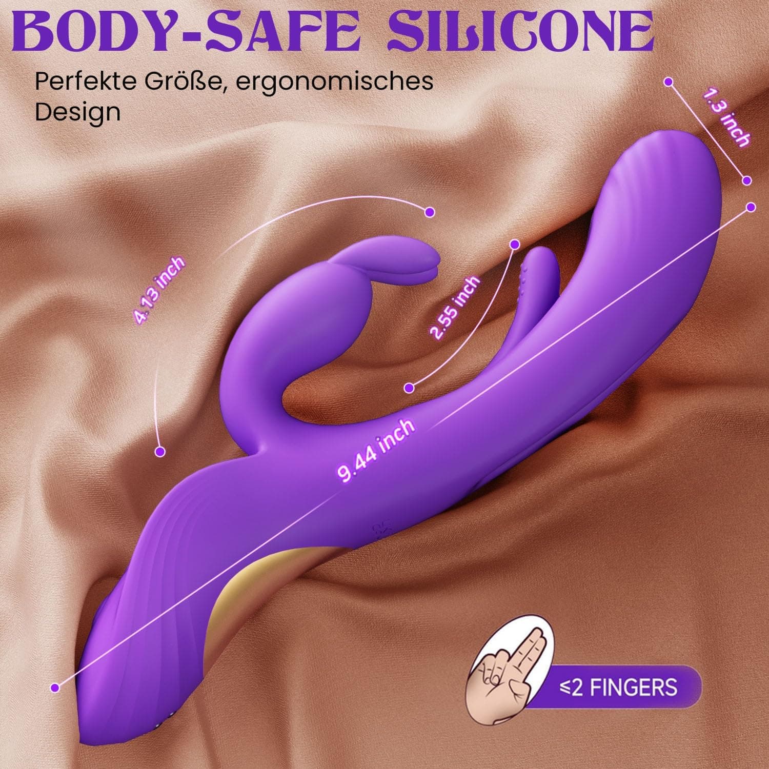 AI-Sync Vibratorensets für Frauen Dildo Vibrator, Sex Spielzeug für die Frau mit 5 Zungenlecken 5 Flatternmodi 5 Vibrationmodi, Vibration für Frauen Sex Toyset für Woman Vibratoren Klitoris Stimulator