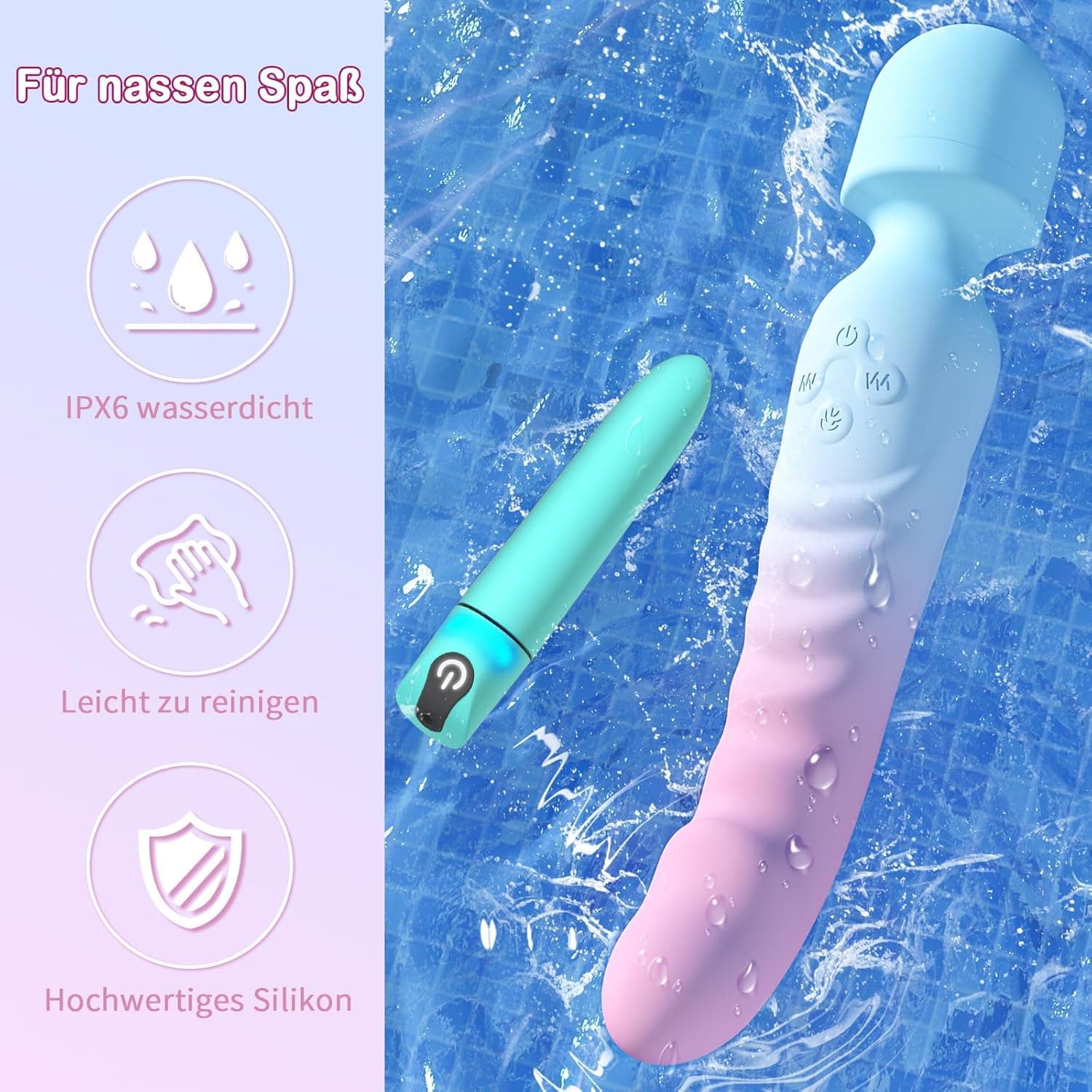 Dildo Vibration für Frauen Solo - Paare Vibrator Sex Spielzeug mit 7+10 Vibrationsmodi, Erotisches Toyset Damen, Klitoris、G-Punkt Stimulator Geschenk für Sie, Prostata Stimulation Männer Anal Dildos