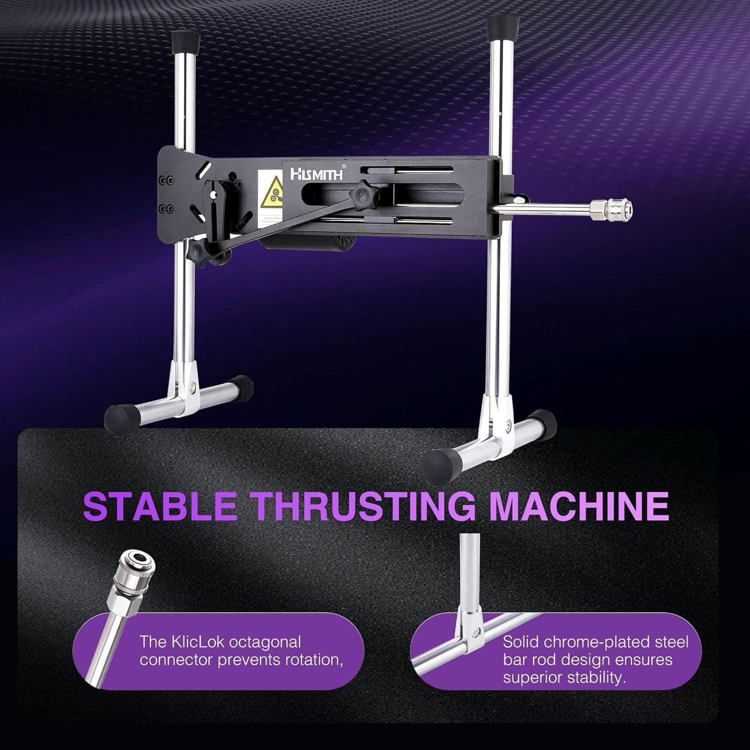 Hismith Premium 3.0 Pro, Sex Machine with KlicLok System, Intelligent APP Controlled Love Machine with Dildo