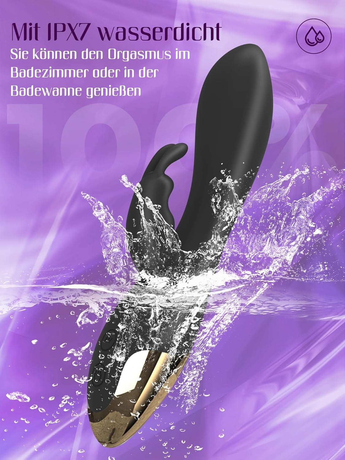 HIVEFUN Vibration für Frauen Sex Spielzeug für die Frau Vibrator, Vibratorensets Spielzeug für die Paare Klitoris Dildo Sex Toys mit 10 Modi, Diloschwanz G Punkt Vibratoren Sextoysets für Damen