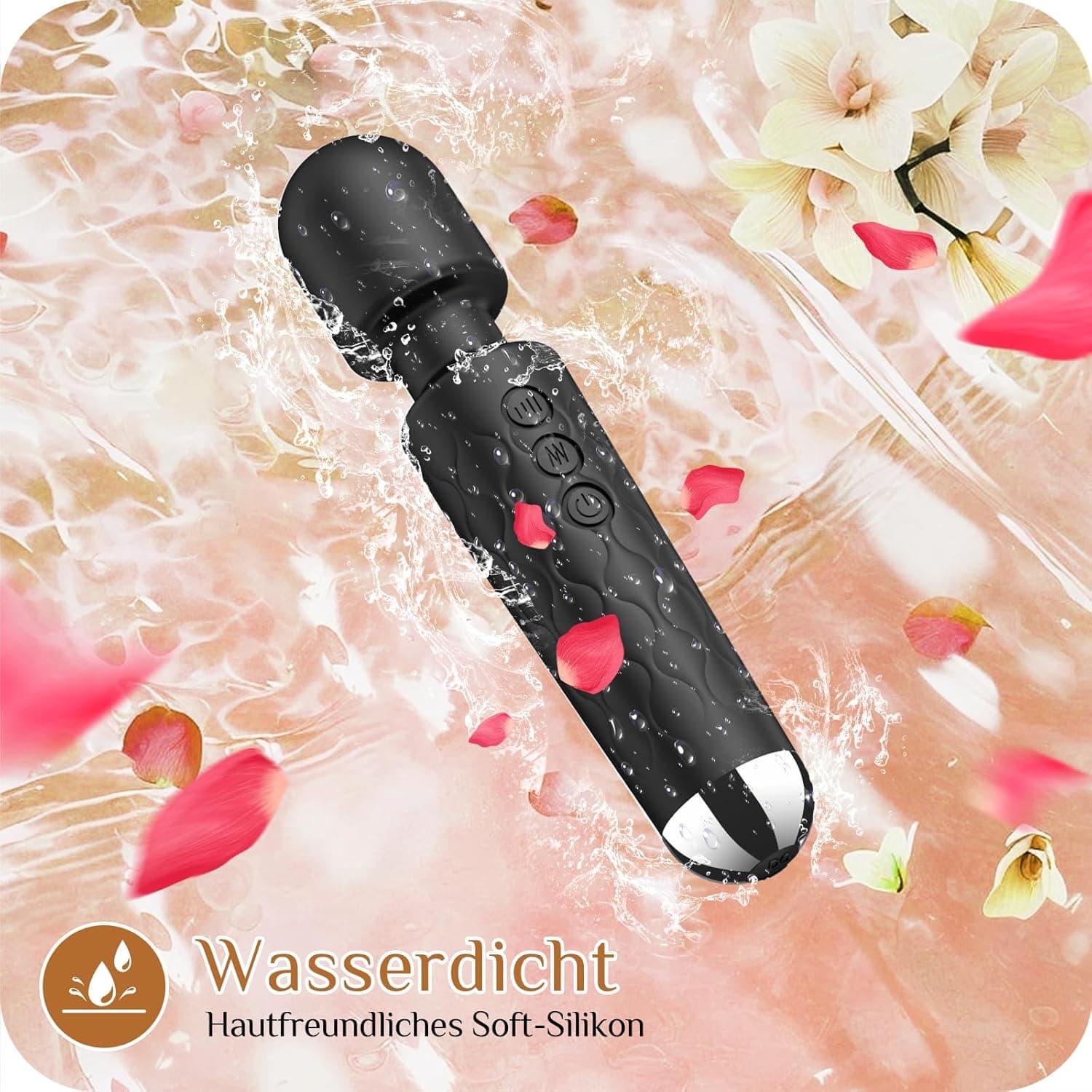 Vibration für Frauen,Sex spielzeug für die frau G Punkt Vibration für Frauen mit 8 * 20Modus Vibrator Klitoris Stimulator für sie Sex Spielzeug für sexspielzeug für frauen solo (Schwarz)