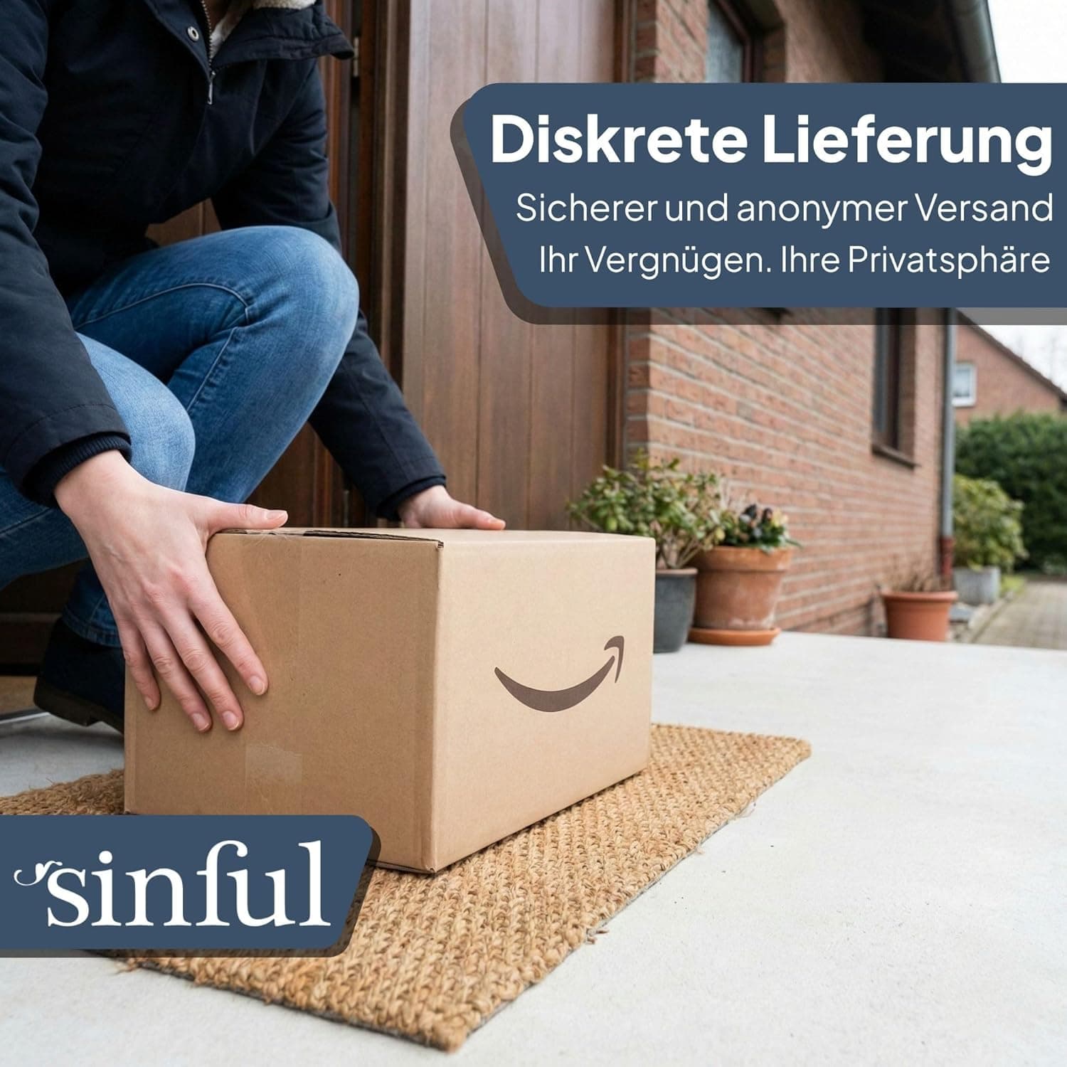 Sinful Penisring Set mit 3 Dehnbaren Penisringen aus Silikon - Erektionsförderndes, Langlebiges Cockringe Sexspielzeug für Männer - Penis Ring, Cock Ring Passend für Jede Größe Schwartz
