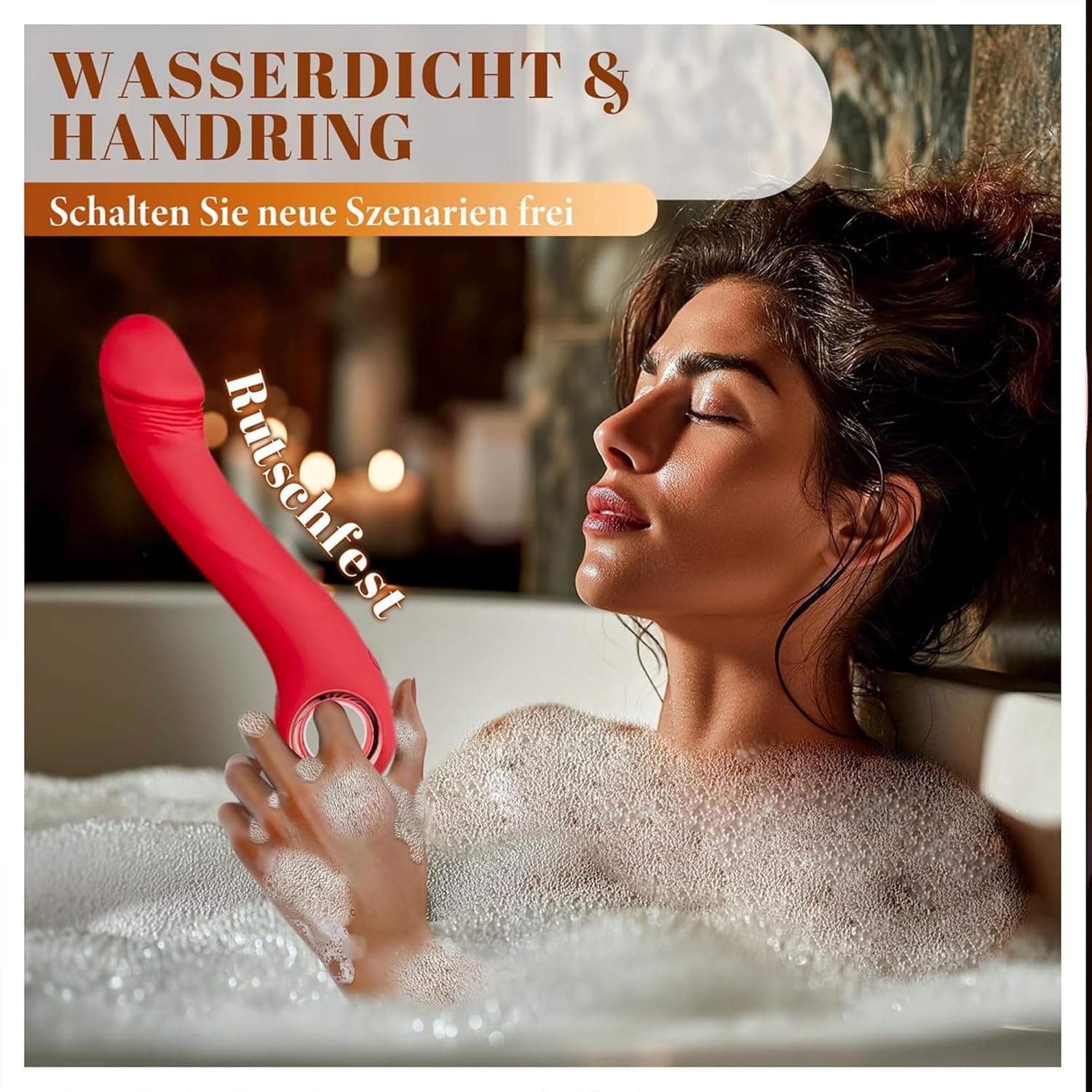 Cacuola Vibrator Dildo, Gebogene Stoßfunktion Dildos Sex Spielzeug für die Frau, Präzise Stimulation des G Punkt Vibration für Frauen, Vibratorensets für Frauen Sexspielzeug