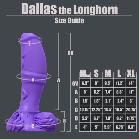 Dallas the Longhorn (Medium)