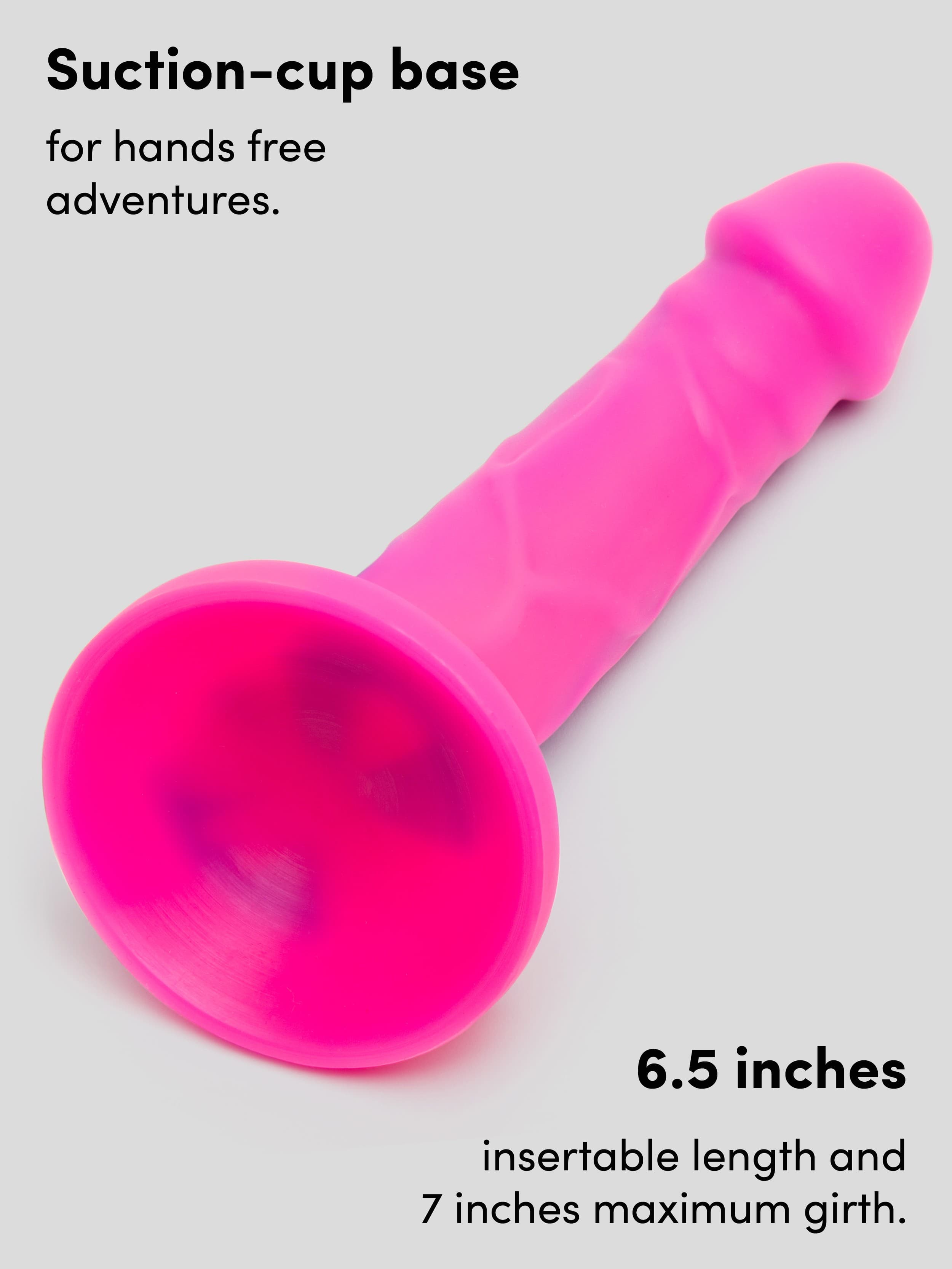 Lifelike Lover Luxe Realistic Multicoloured Silicone Dildo 7 Inch