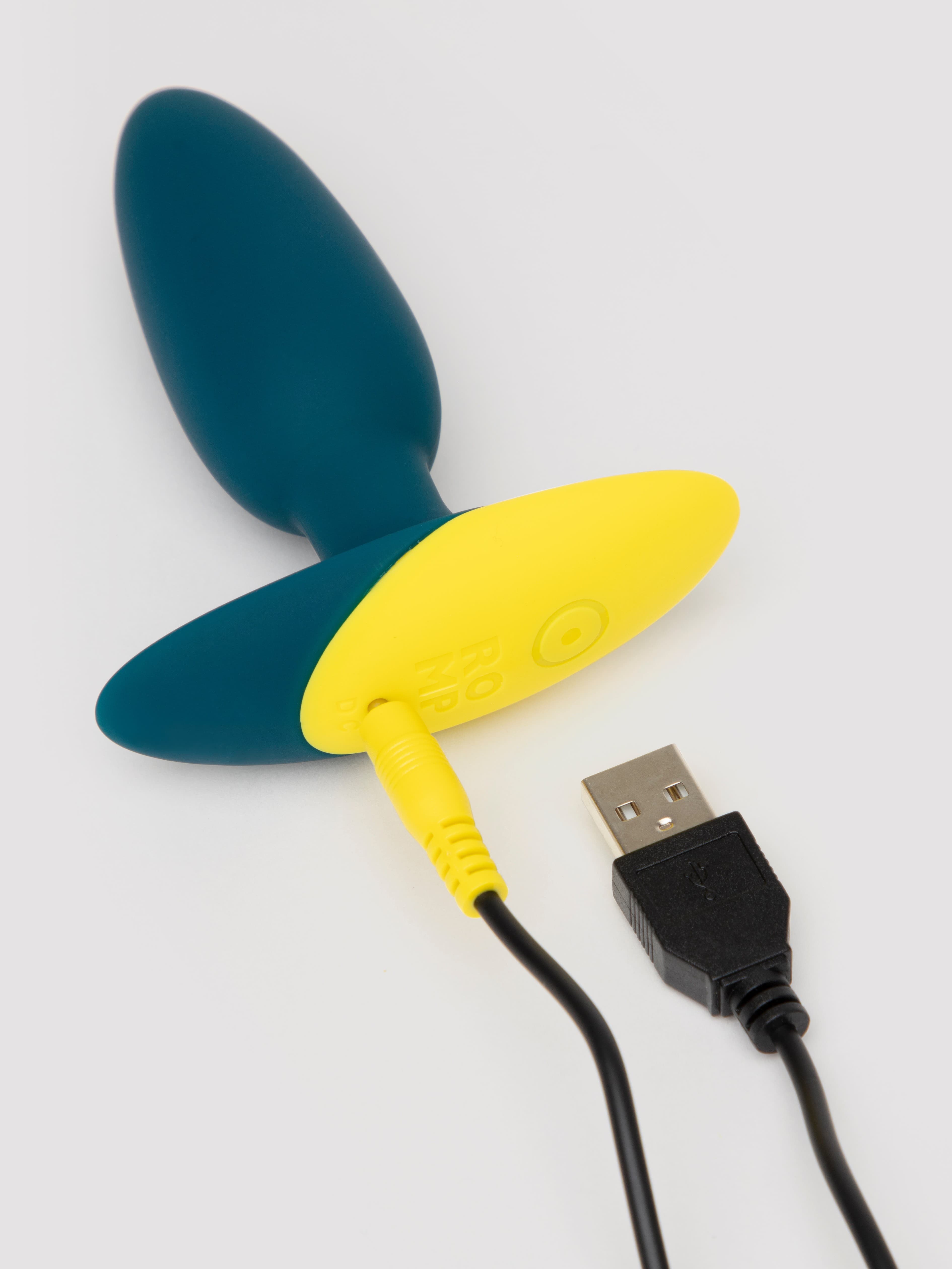 ROMP Bass Rechargeable Silicone Vibrating Butt Plug 3.5 Inch
