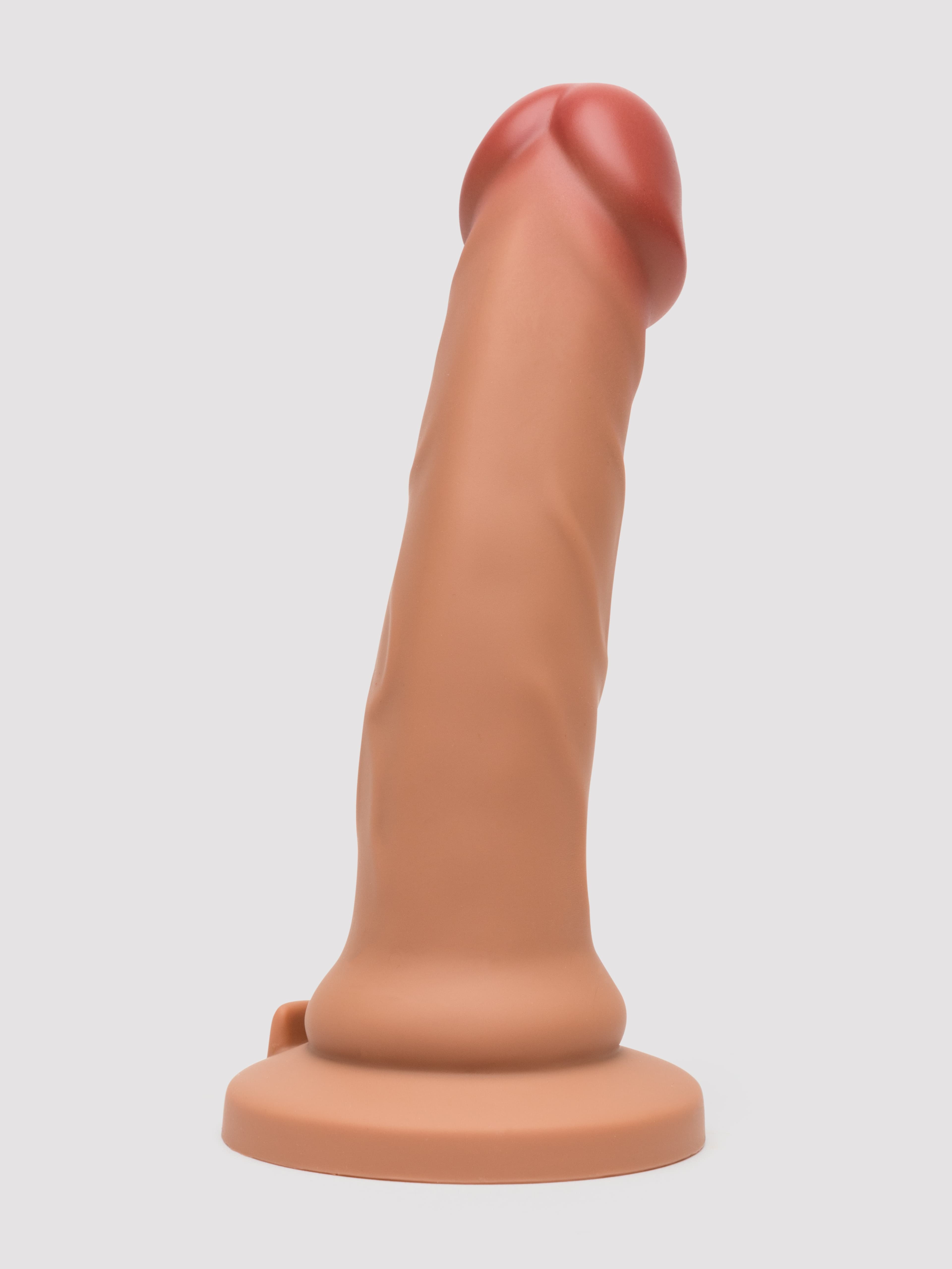Lifelike Lover Luxe Realistic Silicone Dildo 7 Inch - Flesh Tan