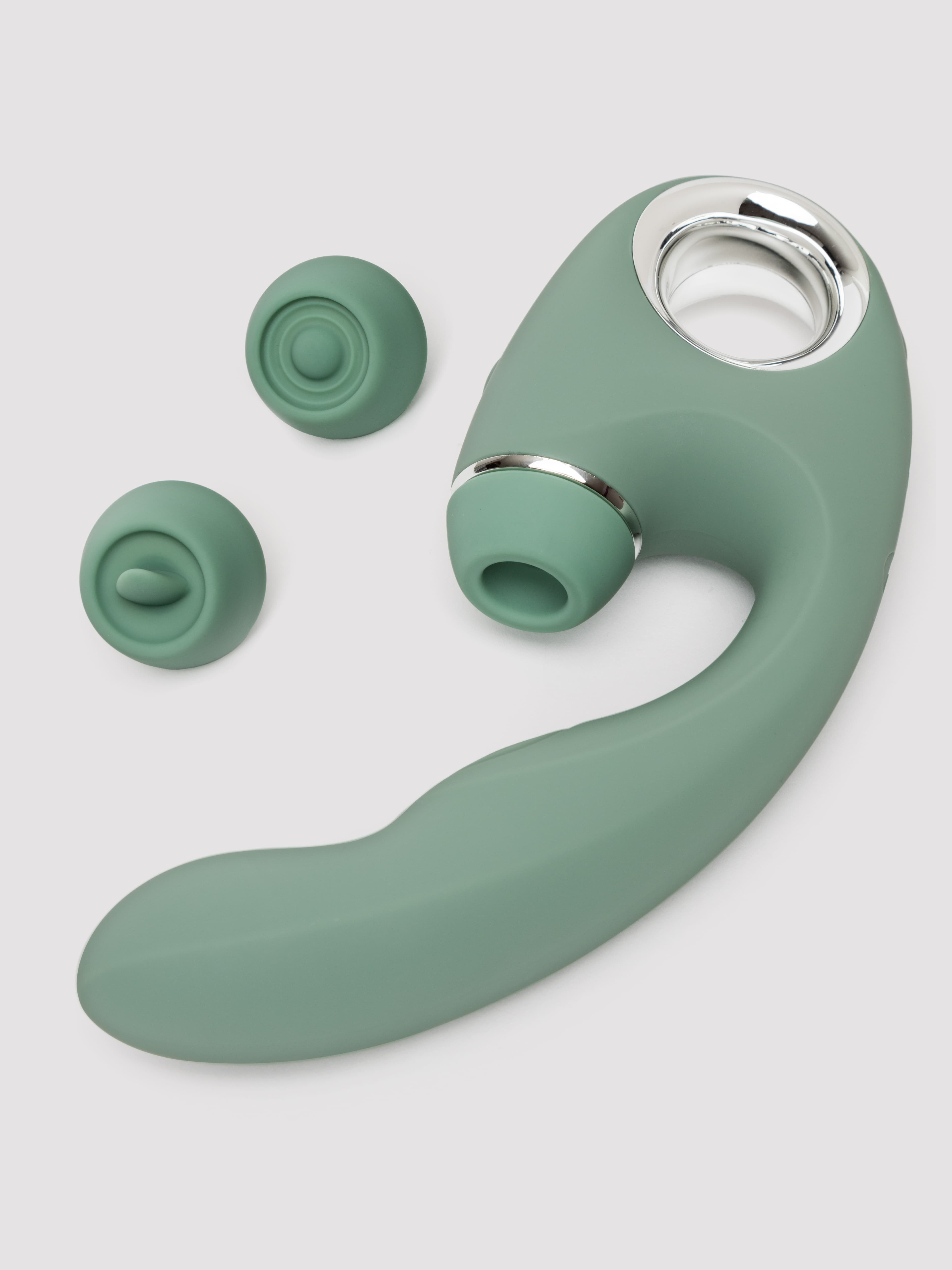Lovehoney Dual Embrace Pulsing Clitoral Suction Dual Stimulator