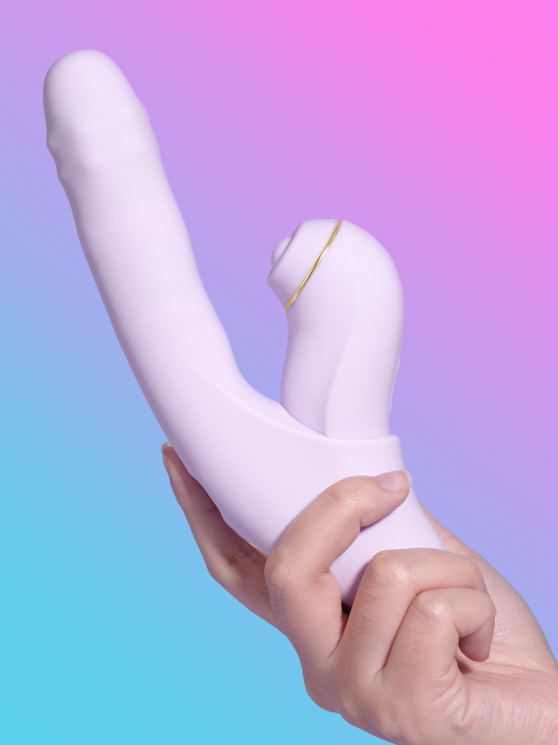 Svakom DuoGlow App Controlled All in 1 Rabbit Vibrator
