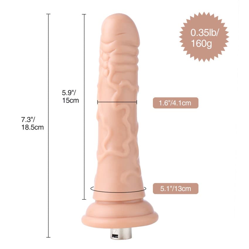 Auxfun Sex Machine Bundle for Couples– Includes Realistic Dildo &amp; Male Masturbators Cup