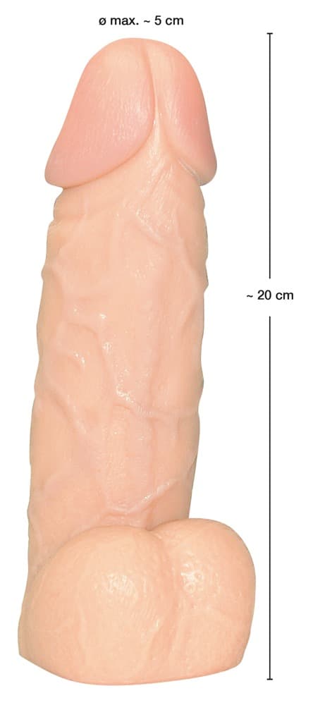 Naturdildo „Big Dong“ mit Standhoden