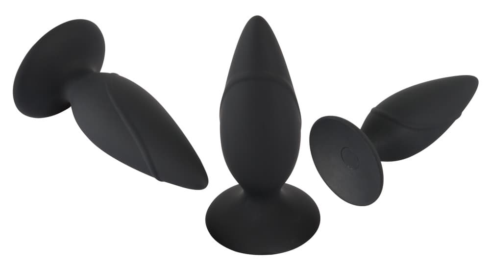3-teiliges Analplug-Set