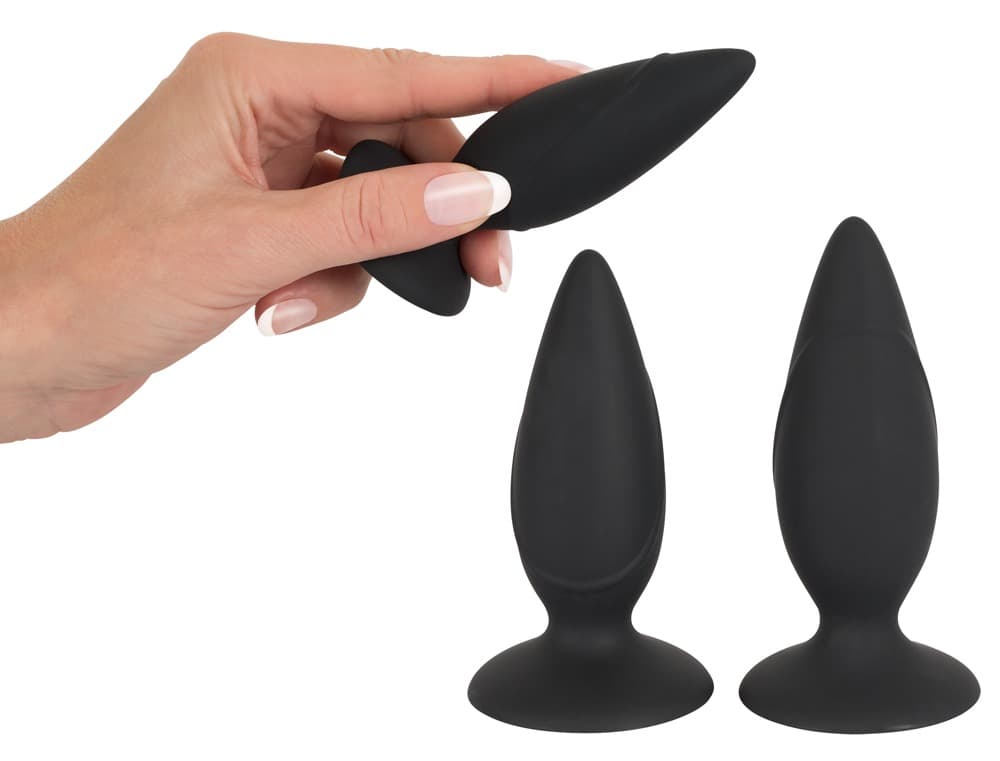 3-teiliges Analplug-Set