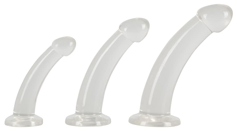 3-teiliges Dildo-Set „Anal Training“, verschiedene Größen und Gewichte, starker 