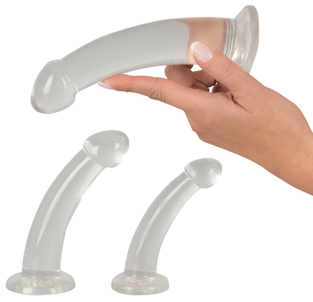 3-teiliges Dildo-Set „Anal Training“, verschiedene Größen und Gewichte, starker 