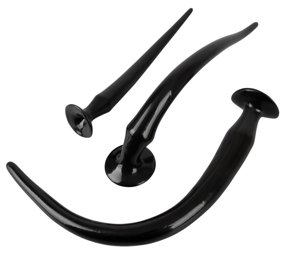 3-teiliges Analplug-Set „Super Long Flexible Butt Plug Set“, verschiedene Extra-