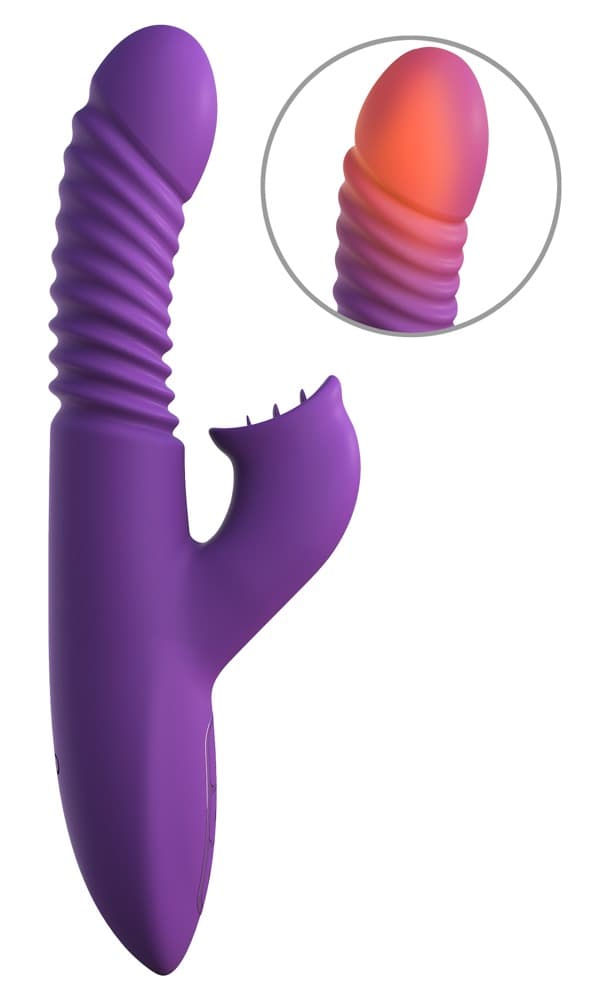 Rabbitvibrator „Ultimate Thrusting Clit Stimulate-Her“, 24 cm
