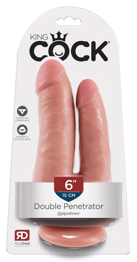 Doppeldildo „Double Penetrator“, 21 cm