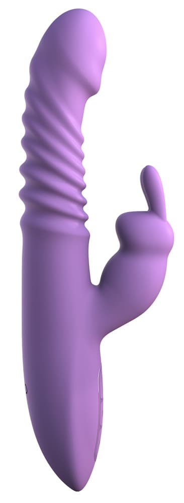 Stoßvibrator “her thrusting silicone rabbit”, mit Heizfunktion