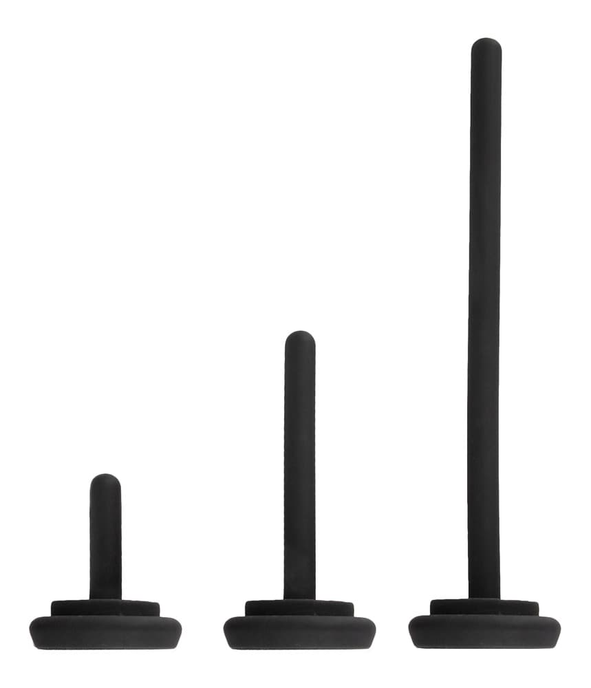 Eichelvibrator "Glans Masturbator with 3 attachable Dilators" mit 3 Dilatoren, 1