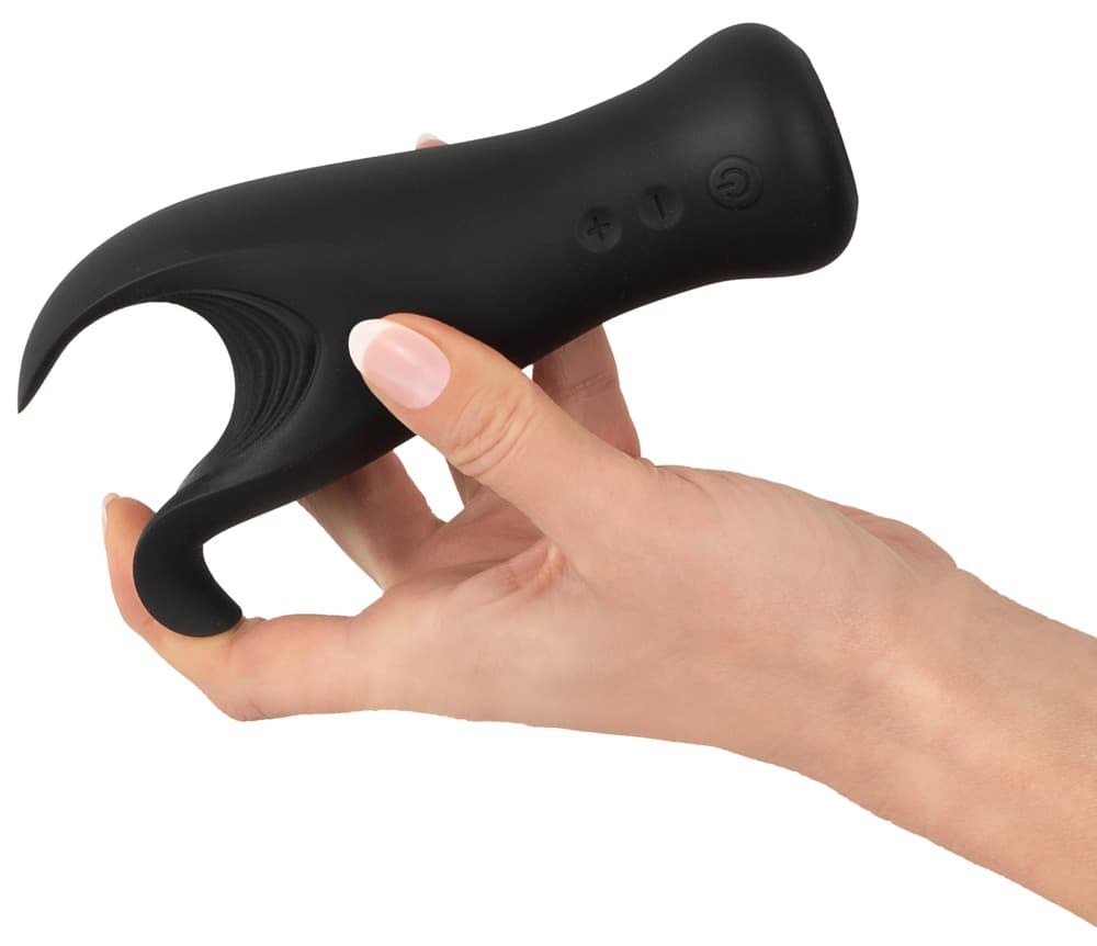 Masturbator „Cock Vibrator“ mit dynamisch flatternden Vibro-Flügeln, 10 Vibratio