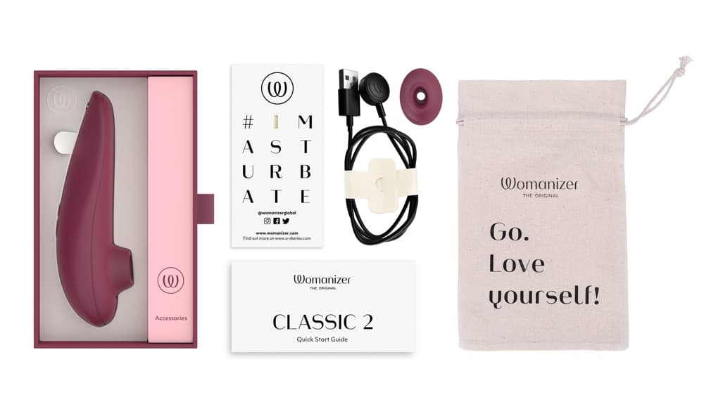 Pulsator „Womanizer Classic 2“ mit 10 Intensitäten
