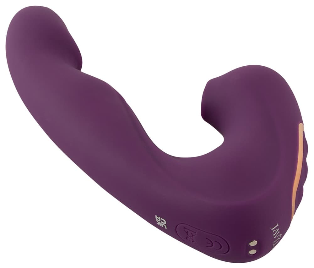 Vibrator „4 Function“ mit Klopf-Funktion und Klitoris-Sauger