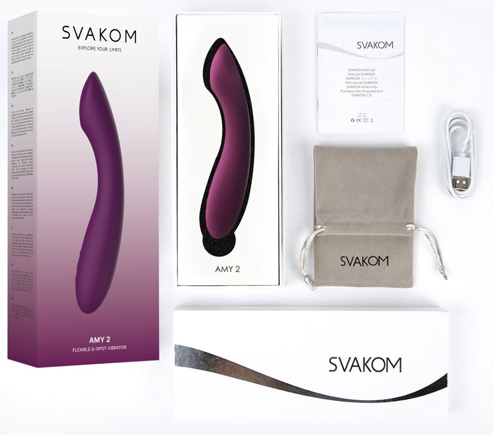 Vibrator „Amy 2“ mit 5 Vibrationsmodi in 5 Speeds