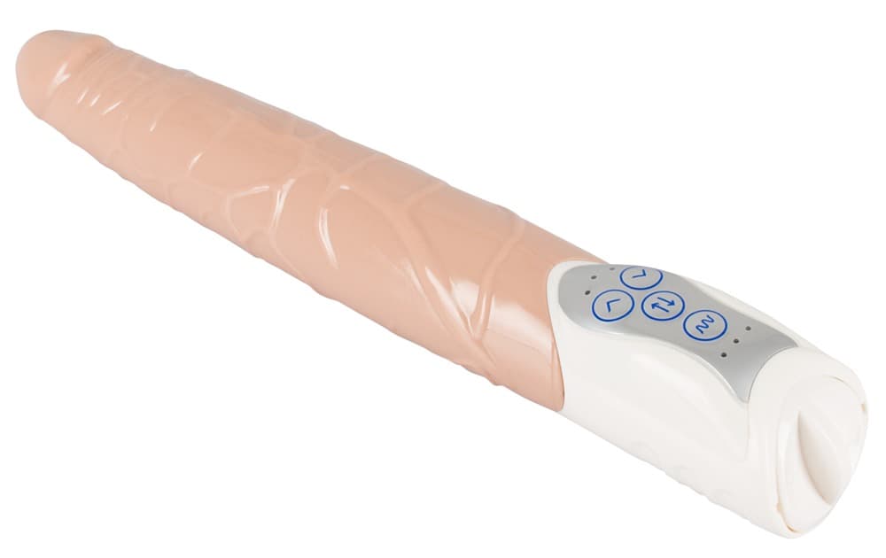 Vibrator „Push it!“ mit Stoßfunktion, 3 Stoßrhythmen, 7 Vibrationsstufen, 27,5 c