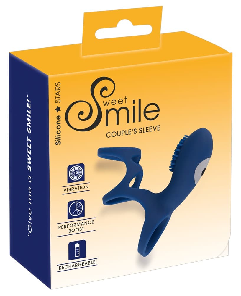 Vibro-Penismanschette „Rechargeable Couple Sleeve”