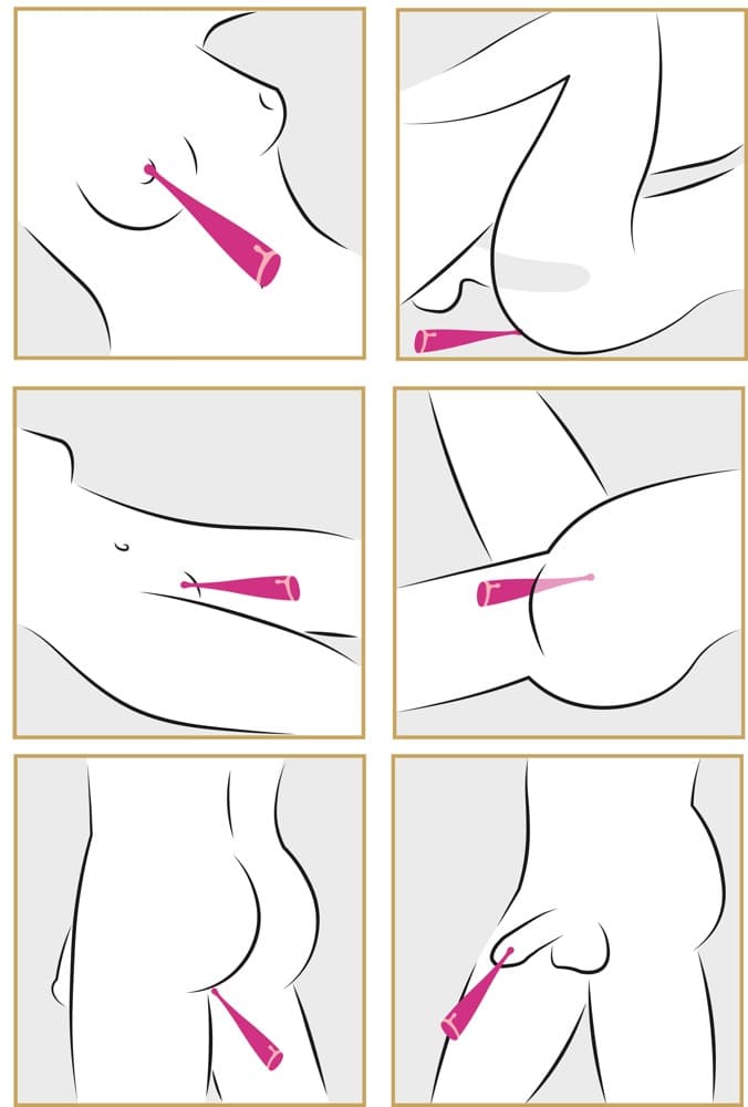 Vibrator „Spot“ mit abgerundeter Spitze