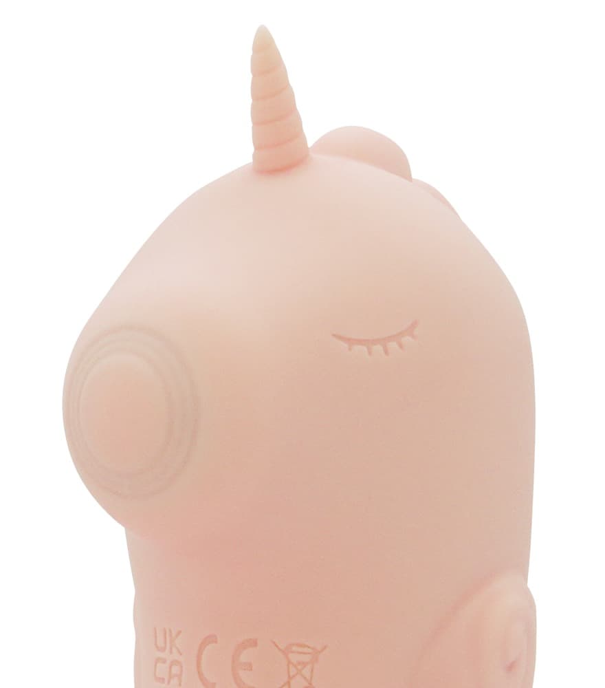 Vibrator „C-Horse Coral Throb“ mit Klitoris-Stimulator