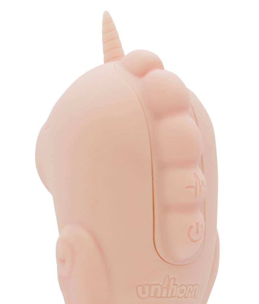 Vibrator „C-Horse Coral Throb“ mit Klitoris-Stimulator