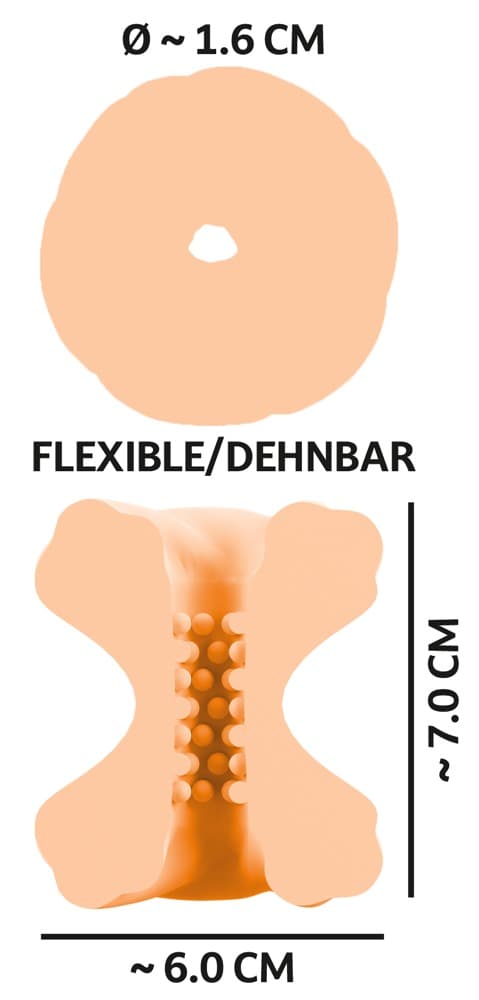 Penis-/Hodensleeve „4in1 Pleasure Toy“, super flexibel