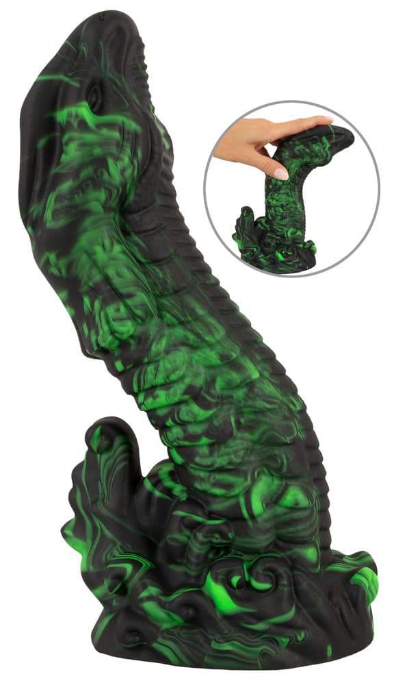 Dildo „Lizard Peak“ mit Saugfuß