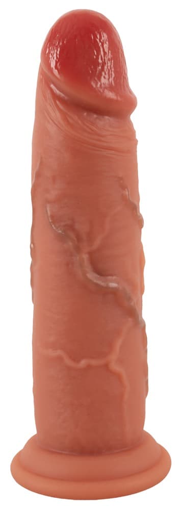 Naturdildo „Real Skin“ mit Saugfuß