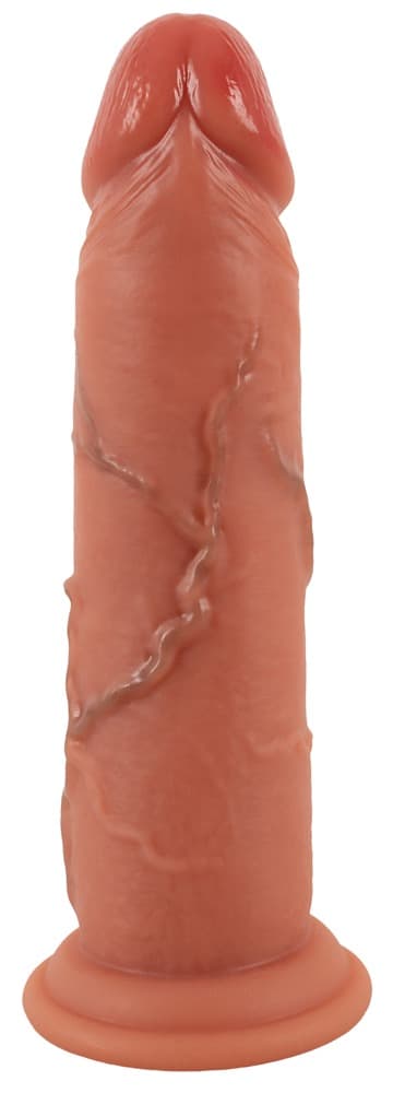 Naturdildo „Real Skin“ mit Saugfuß