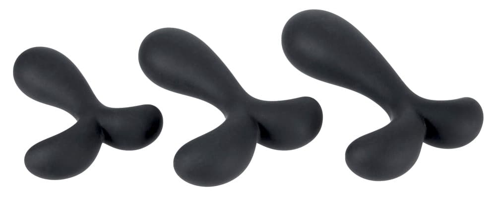 3-teiliges Analplug-Set