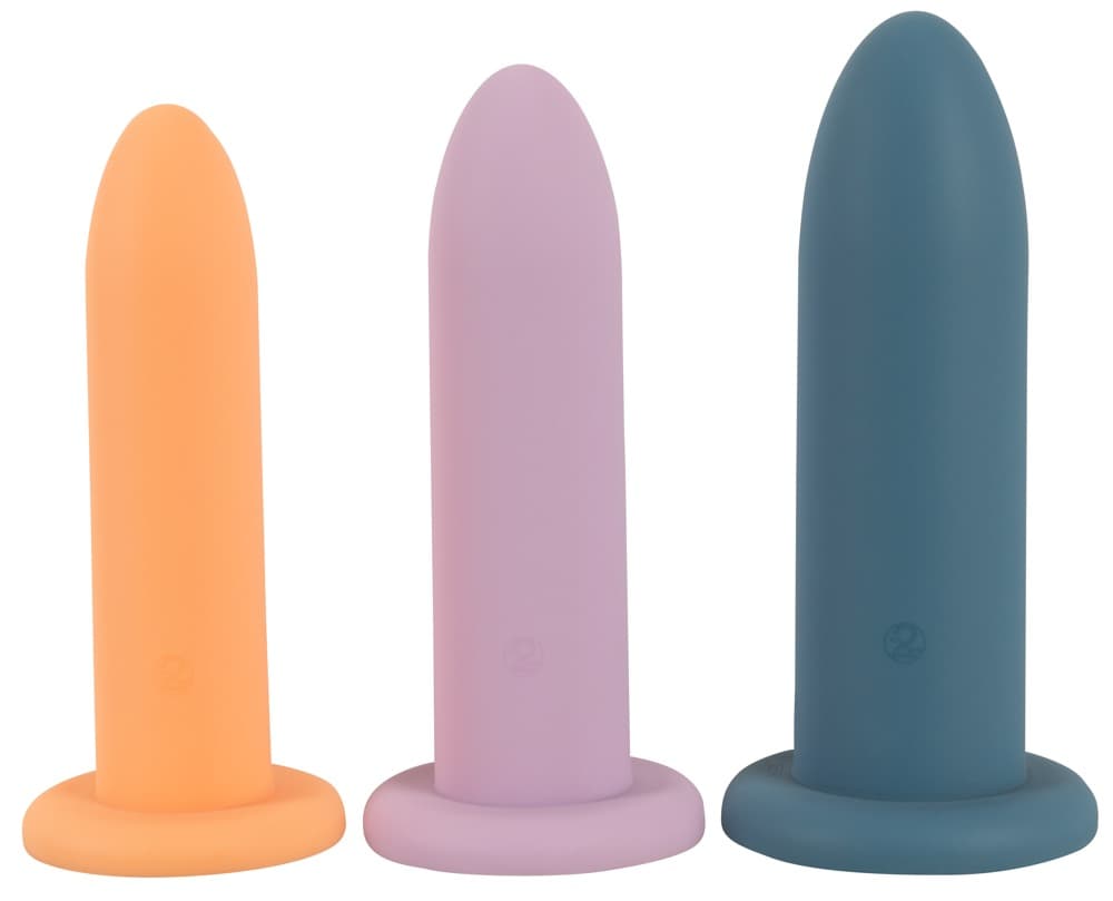 3-teiliges Dildo-Set „Three in a Row"