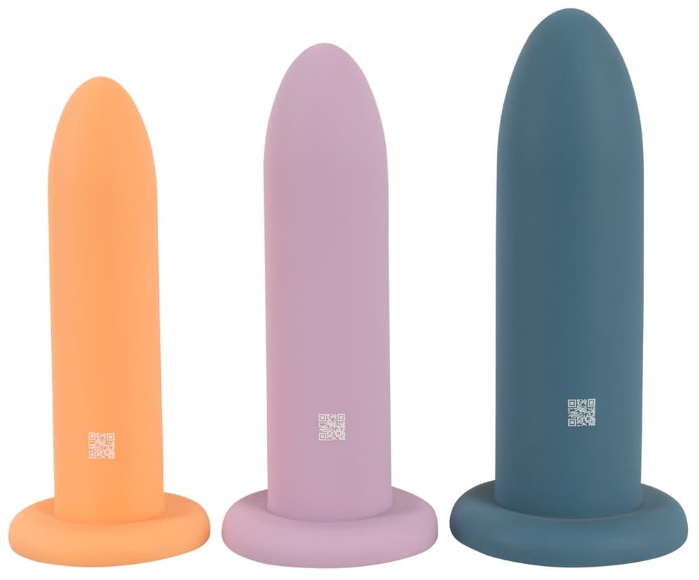 3-teiliges Dildo-Set „Three in a Row"