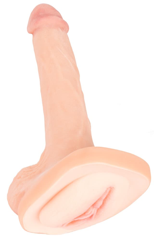 Dildo „3in1“ auch als Penisverlängerung und Masturbator