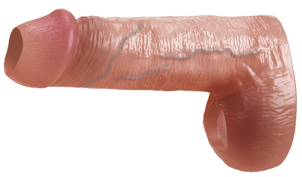 Penishülle „RealSleeve Intense“ mit Hodenhülle