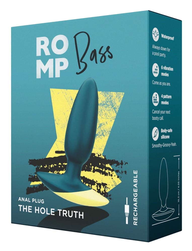Vibro-Analplug ROMP by Womanizer „Bass“
