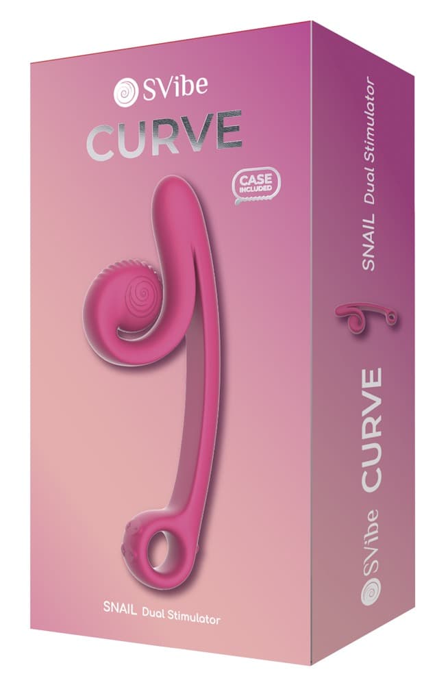 Vibrator „SVibe Curve“ mit 2 Motoren für 600 Vibrations-Kombinationen