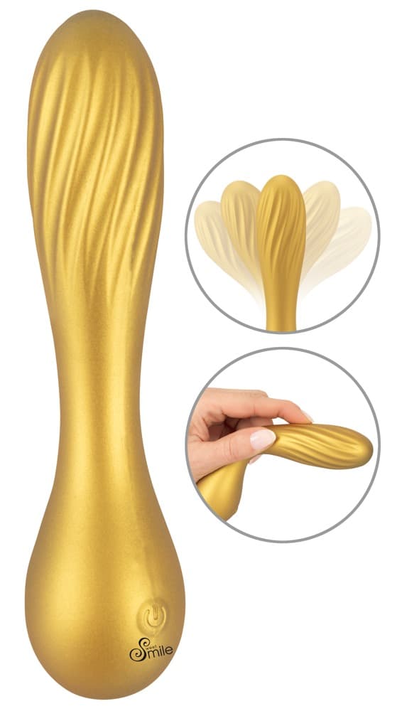 Vibrator im Metallic-Glossy-Look