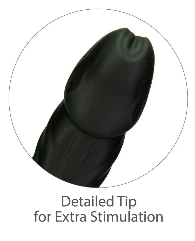 Stoßvibrator „8,6 Zoll Rotating & Thrusting Vibrating Dong“ mit rotierender Spit