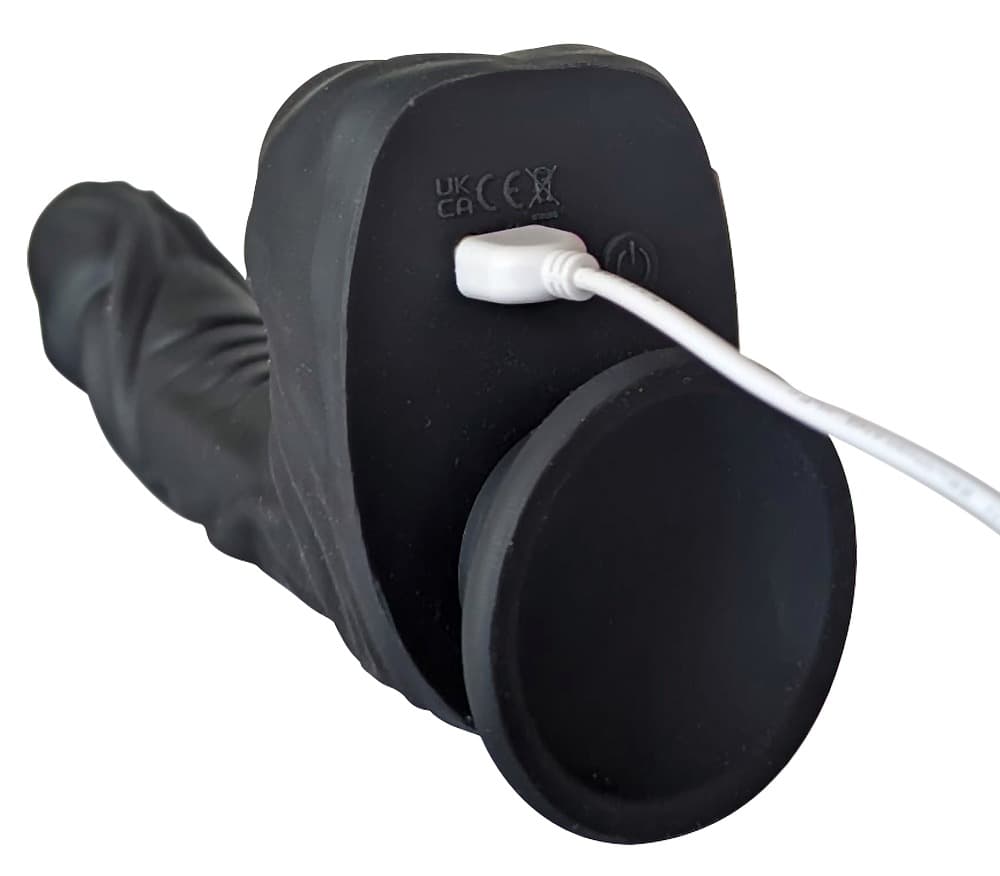 Stoßvibrator „8,6 Zoll Rotating & Thrusting Vibrating Dong“ mit rotierender Spit